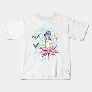 Fairy flower power Kids T-Shirt